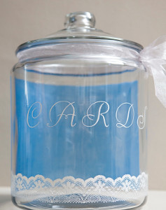 Wedding Card Jar