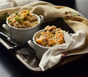 Green Bean Tater Tot Casserole with Chicken