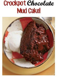 Slow Cooker Chocolate Mud Cake