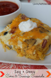 One Pot Sausage and Corn Casserole