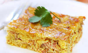 Bacon and Gruyere Egg Casserole