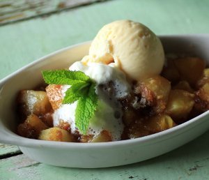 Four-Ingredient Pineapple Crisp Four-Ingredient Pineapple Crisp
