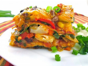 Roasted Vegetable Enchiladas