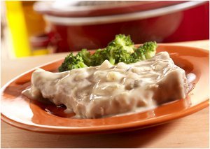 Slow Cooker Hang On Soupy Pork Chops