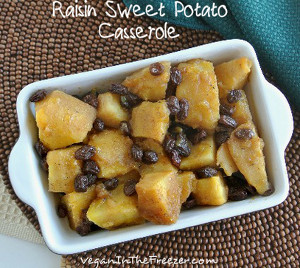 Raisin Sweet Potato Casserole