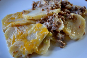 Hamburger Potato Casserole