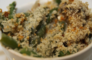 Panko-Crusted Green Bean Casserole