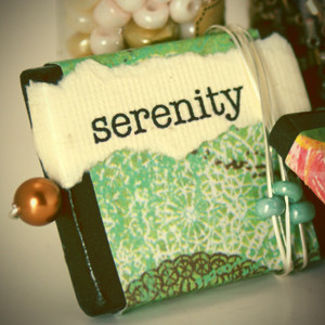 Paper-Embellished Pendant