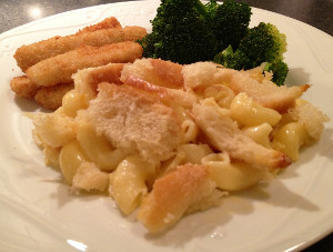 Baked Mac and Cheese with Sourdough Topping