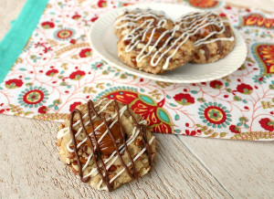 Tempting Caramel Apple Cookies