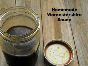 Homemade Worcestershire Sauce