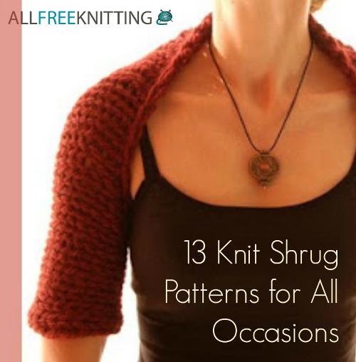13+ Knit Shrug Patterns For All Occasions