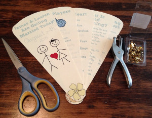 Adorable Assembled Paper Fans Adorable Assembled Paper Fans