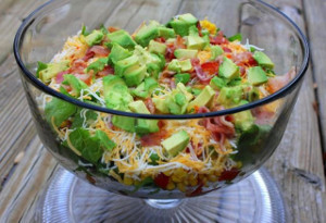 Cowboy Layered Salad