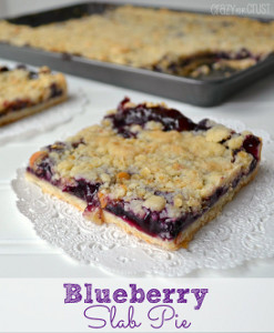Blueberry Slab Pie