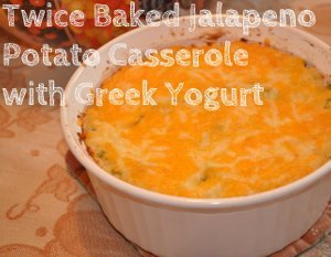 Twice Baked Jalapeno Potato Casserole