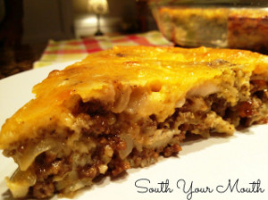 Cheeseburger Pie Casserole