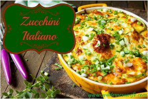 Slow Cooker Zucchini Italiano Casserole