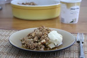 Make Your Own Cracker Jack Apple Crisp