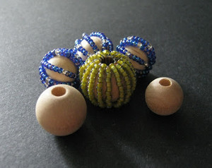 Making Bead Covered Beads