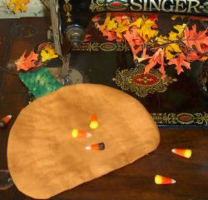 One Hour Pumpkin Hot Pad One Hour Pumpkin Hot Pad