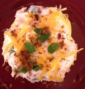 Baked and Loaded Mashed Potato Casserole