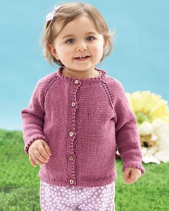 No Seams Baby Cardi
