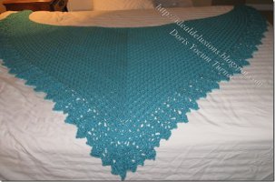 Oversized Crochet Shawl
