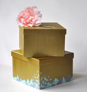Embellished Wedding Card Box