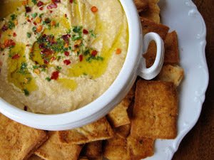 Homemade Trader Joe's Mediterranean Hummus