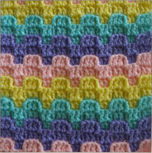 Bargello Crochet Stitch Pattern Bargello Crochet Stitch Pattern