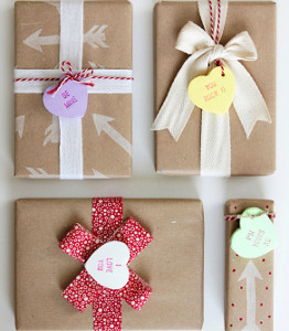 Candy Heart Favor Tags