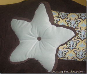 star cushion pattern