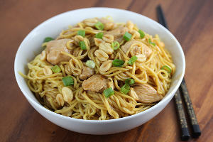 Copycat Charlie Chan Chicken Pasta