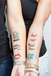 Bachelorette Party Temporary Tattoos