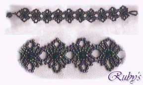 Round Lace Bracelet Pattern