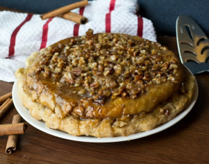 Upside Down Apple Dumpling Pie