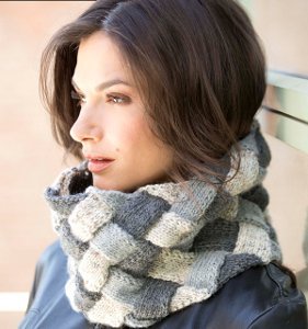 Entrelac Cowl Entrelac Cowl