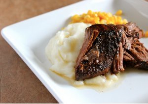 Slow Cooker Balsamic Soy Pot Roast