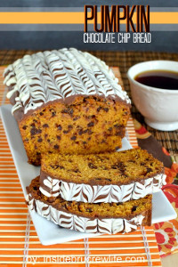 Loaded Chocolate Chip Pumpkin Bread