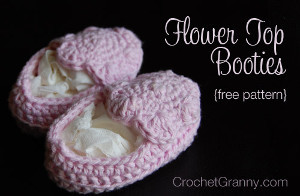 Insanely Cute Crochet Baby Booties