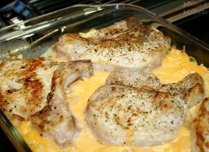 Pork Chop and Hash Brown Casserole