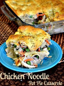 Chicken Noodle Pot Pie Casserole