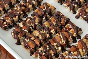Dark Chocolate Cherry Cashew Kind Bar Copycat