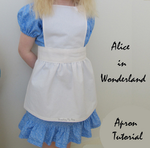 DIY Alice in Wonderland Apron