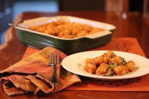 Make and Freeze Tater Tot Casserole