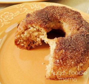 Cinnamon Sugar Apple Cake Donuts