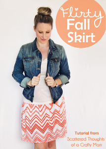 Fun and Flirty Fall Skirt Fun and Flirty Fall Skirt