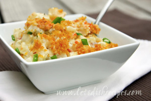 Buffalo Chicken Funeral Potatoes