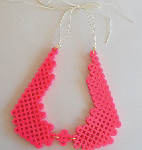 Pretty Awesome Perler Bead Necklace